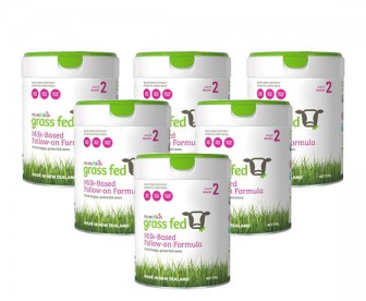 【新西兰直邮包邮】Munchkin 满趣健 草饲婴儿奶粉2段 6罐/箱 1罐*730克（6-12个月婴儿适用）